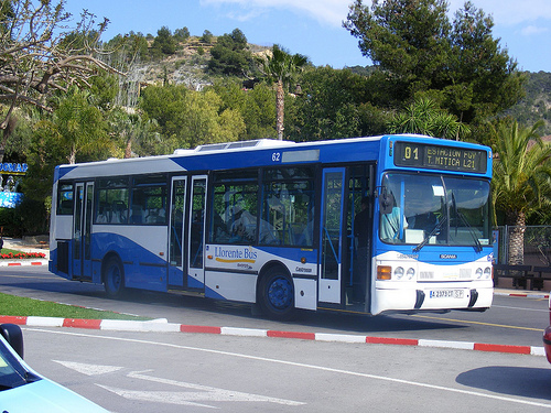 Buses in Benidorm