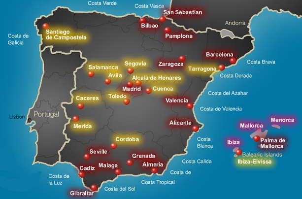 Cities In Spain