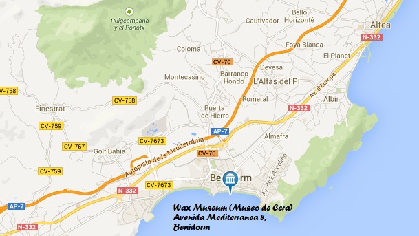 Menidorm Museum Map