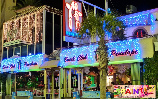 penelop beaach disco in benidorm