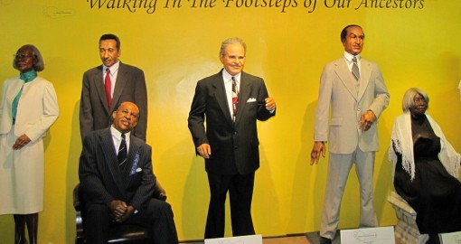 Wax museum in Benidorm - statues