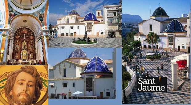 church of san jaime in Benidorm