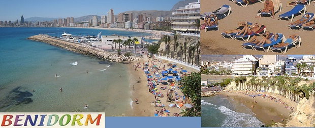 playa del mal pas beach Benidorm